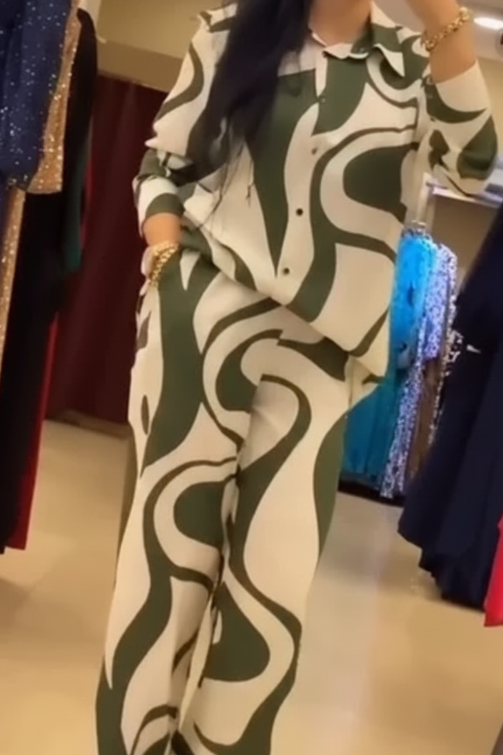 Stylish Zebra Print 2-Piece Outfit