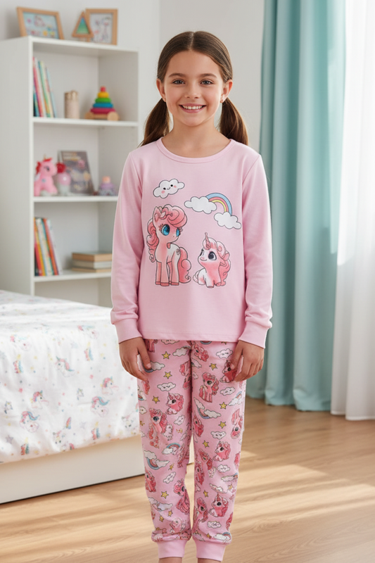 Premium Unicorn Pajama Set – 2 Pcs