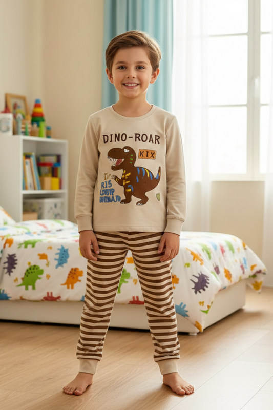 Premium Kids Dino Pajama Set