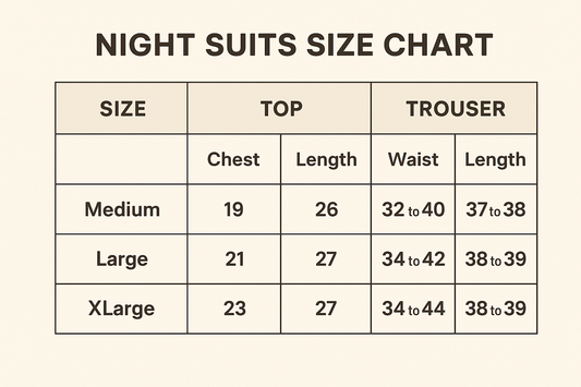 Soft Jersey Night Suit – Elegant & Relaxed Fit - Al SafouhStore