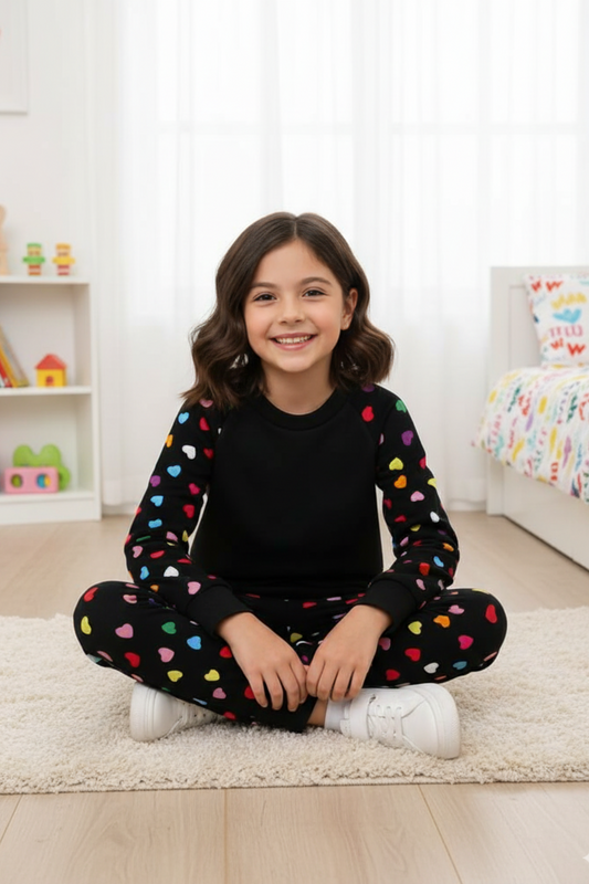 Warm & Stylish Double Fleece Set for Kids