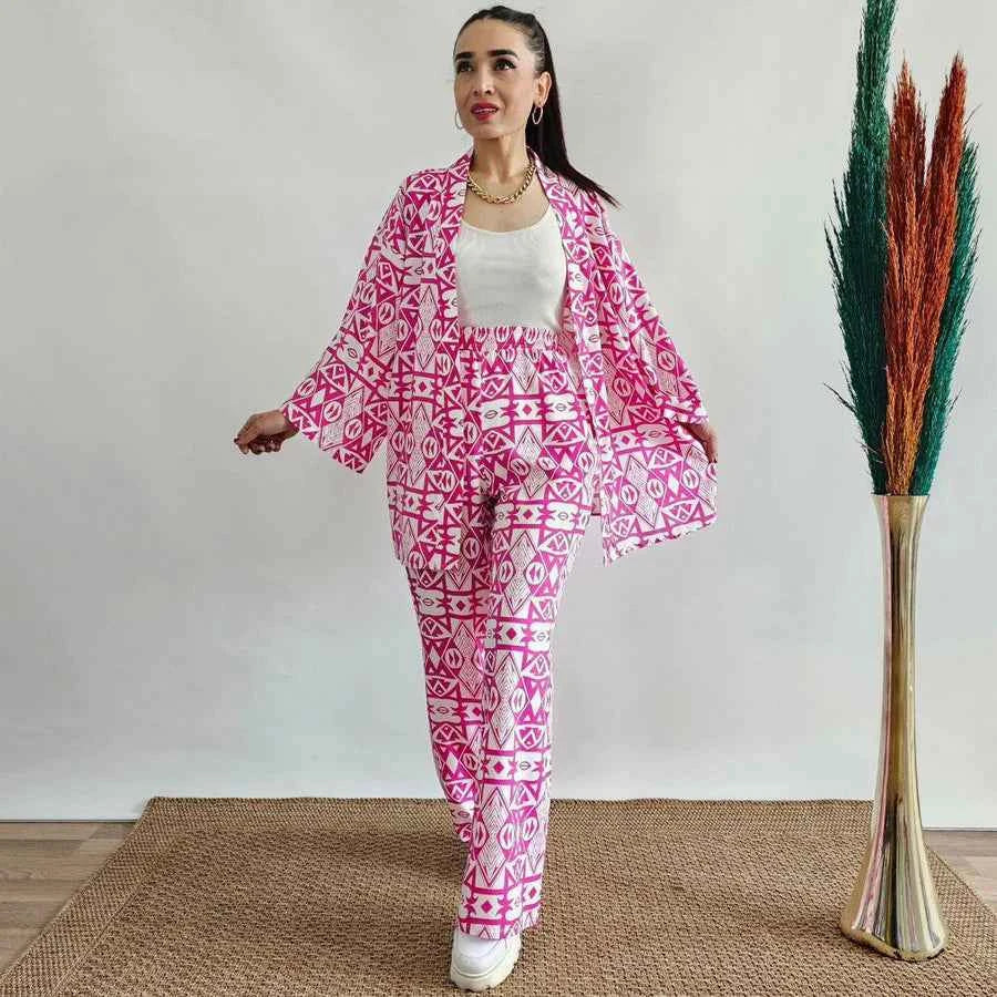 Modern Pattern Co-Ord Set for Women