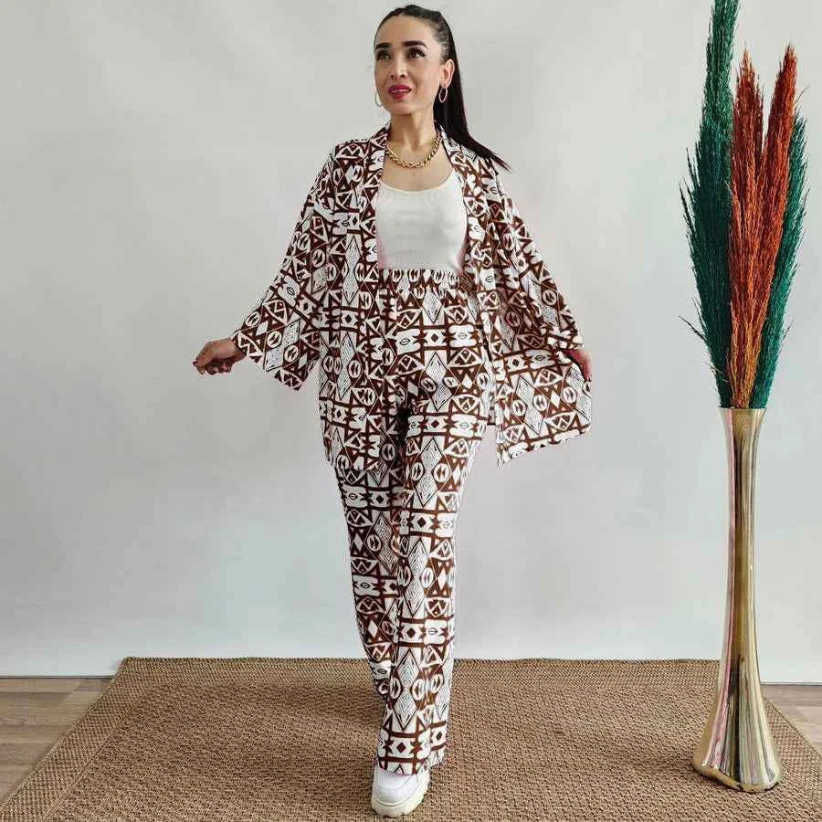 Modern Pattern Co-Ord Set for Women