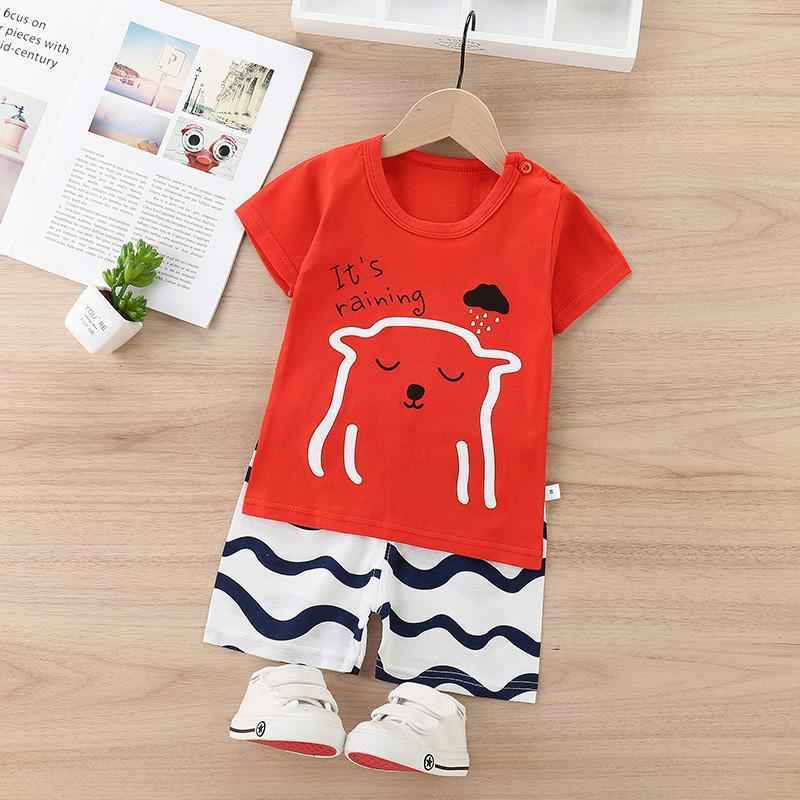 Red Bear Print Set