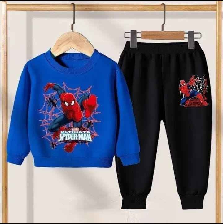 Spidey Adventures Await! Cozy Kids Winter Fleece Tracksuit (1-10 Years)