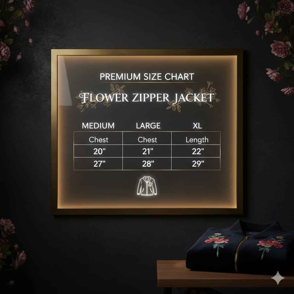 Green Floral Zip-Up Jacket – Casual Chic Style (Copy)