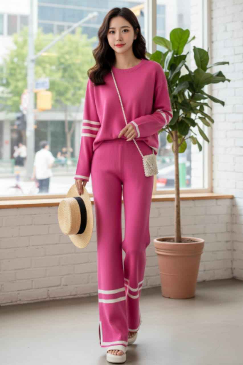 Women’s Winter Oversize Double Fleece Tracksuit – Cozy Lounge & Casual Wear