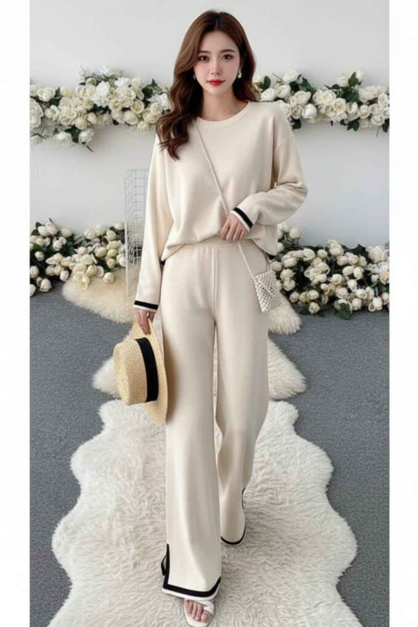 Women’s Winter Oversize Double Fleece Tracksuit – Cozy Lounge & Casual Wear