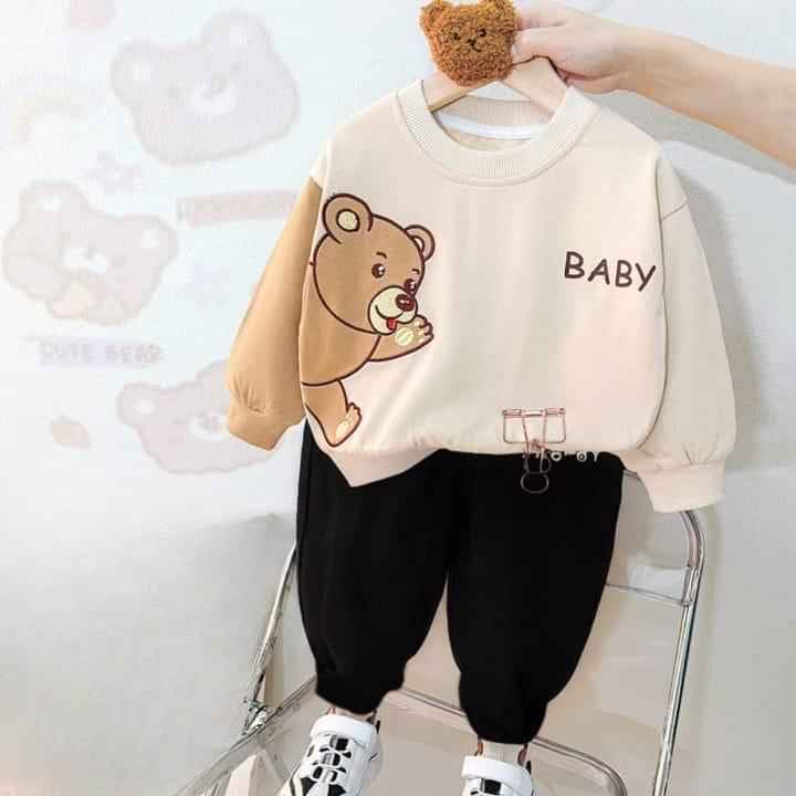 Hello Winter – Baby Bear Beige Double Fleece Set (1–10 Years) (Copy)