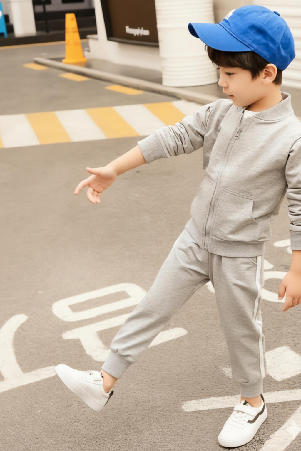Kids Winter Collection – Double Fleece Zipper & Trouser Set