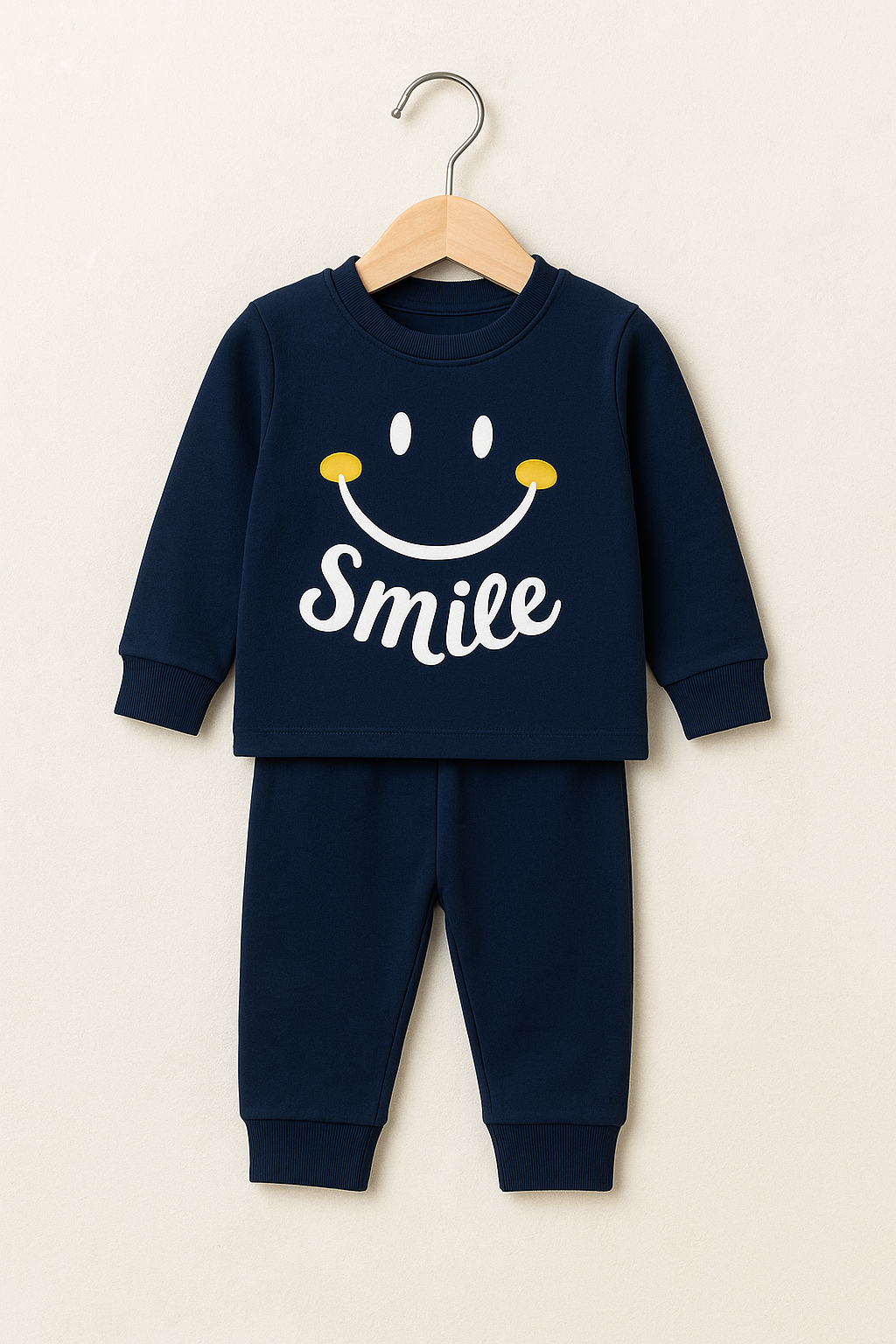 Kids Smile Print Suit – Comfortable & Stylish - Al SafouhStore
