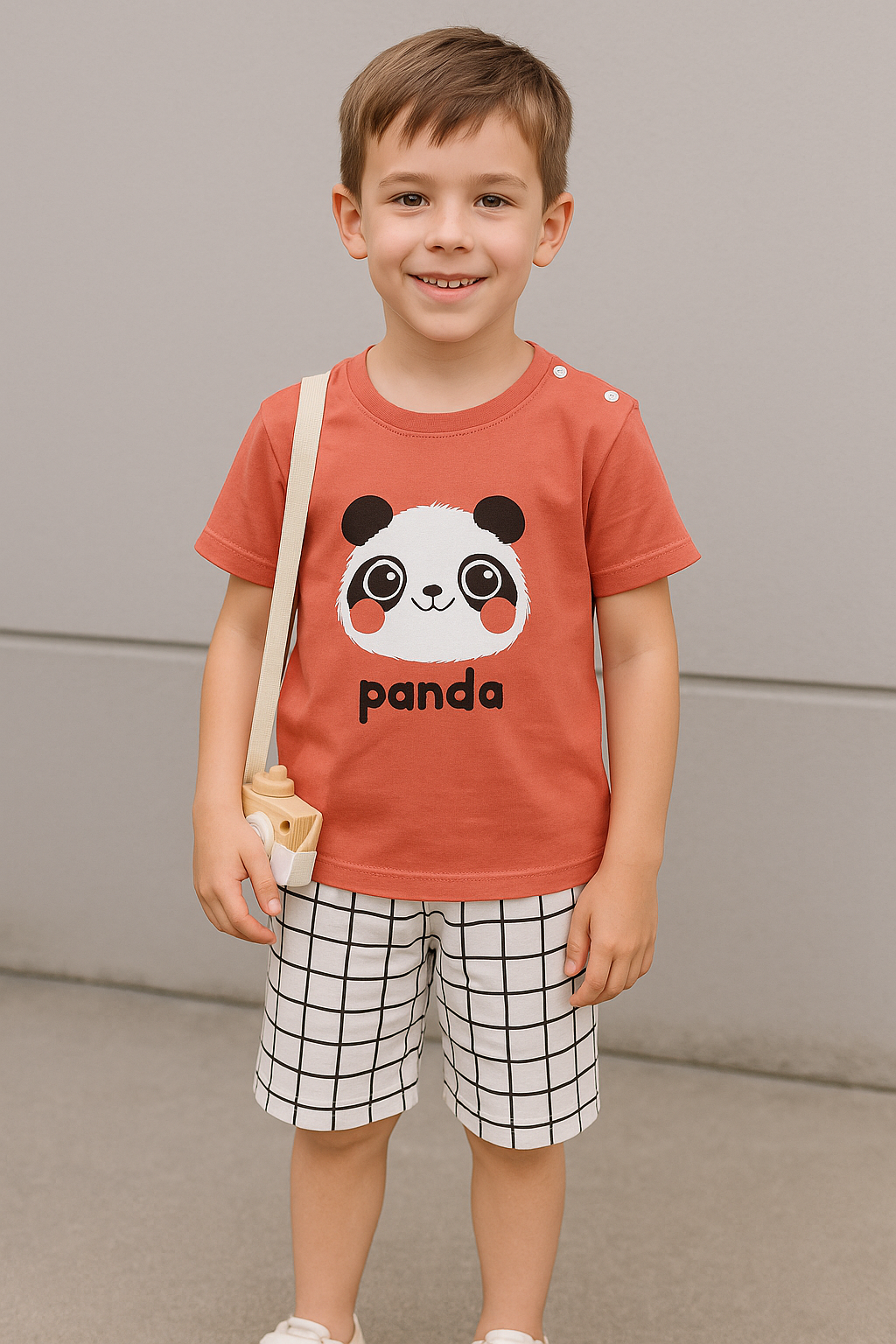 Panda Print Baby Outfit - Al SafouhStore