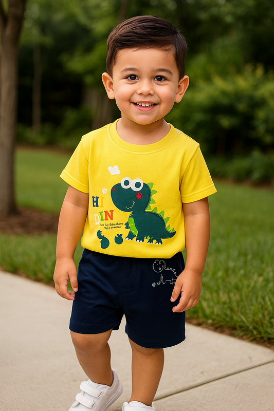 Yellow Dino Fun Set - Al SafouhStore