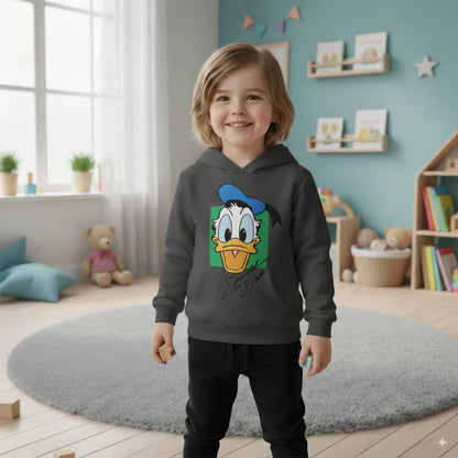 Kids Donald Duck Printed Winter Tracksuit – Hoodie & Trouser