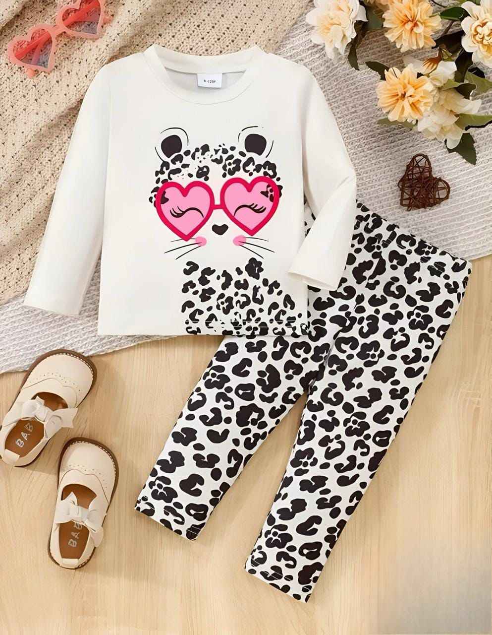 Kids Leopard Print Suit – Chic & Comfortable