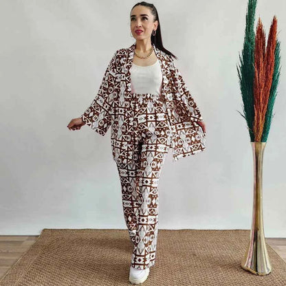Modern Pattern Co-Ord Set for Women