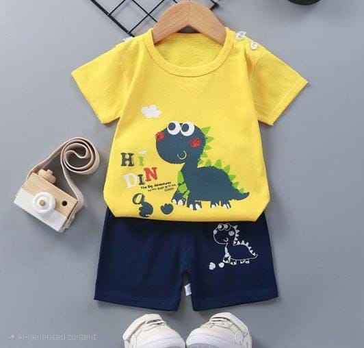 Yellow Dino Fun Set