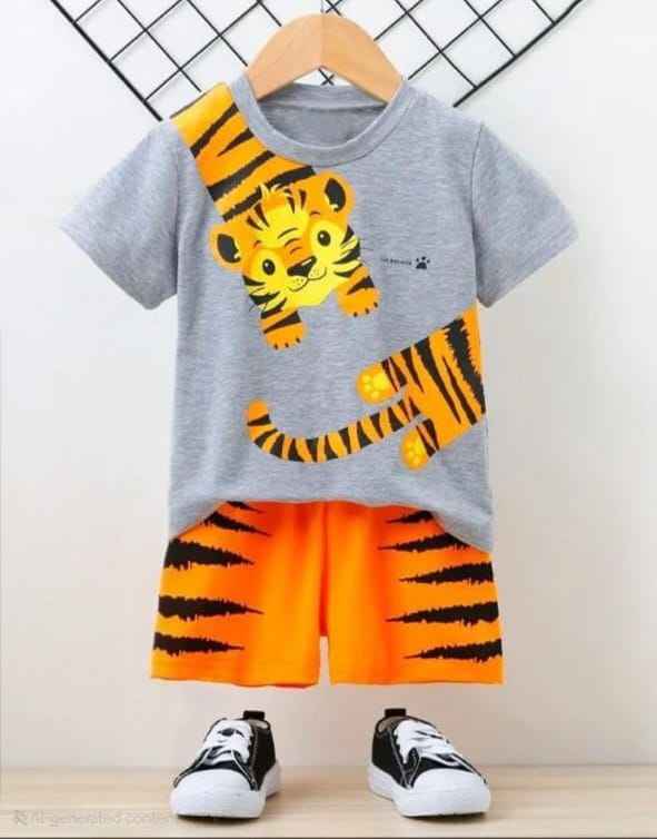 Cute Tiger Cub Summer Set