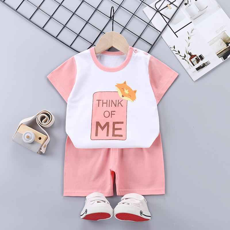 Kids Pink “Think of Me” T-Shirt & Shorts Set