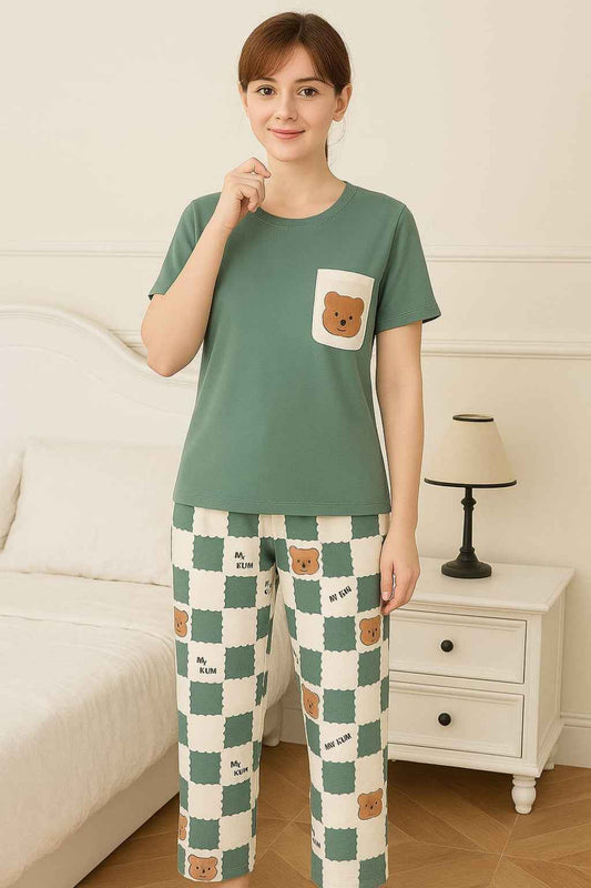 Sweet Dreams Cozy Jersey Nightwear Set