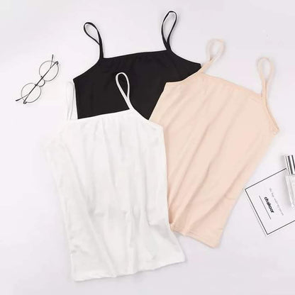 Pack of 3 Soft Cotton Women’s Camisoles