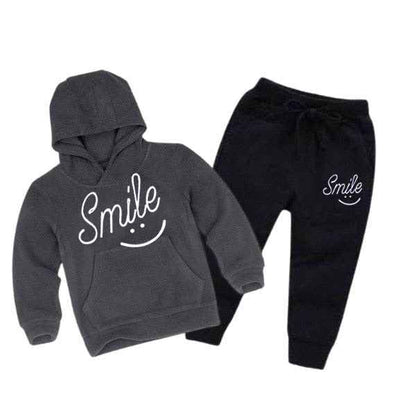 Kids Winter Printed Tracksuit – Hoodie + Trouser (Copy)