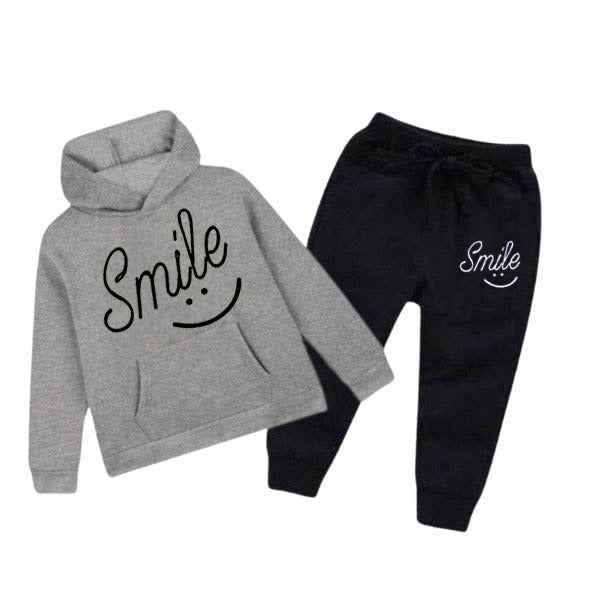 Kids Winter Printed Tracksuit – Hoodie + Trouser (Copy)