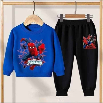 Spidey Adventures Await! Cozy Kids Winter Fleece Tracksuit (1-10 Years)