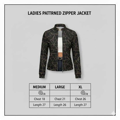 Black Cross Lining Jacket – Classic Chic (Copy)